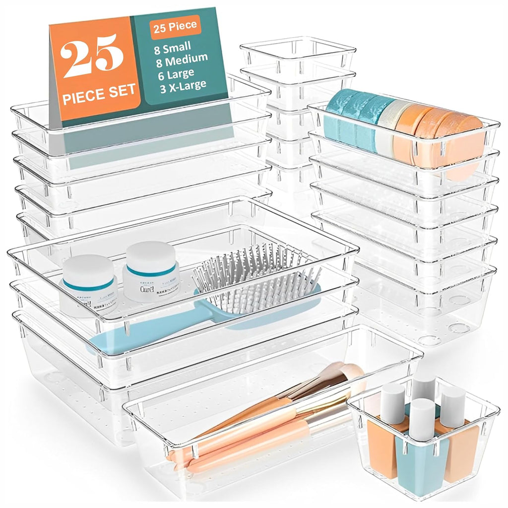 Acrylic Drawer Organizer Set - Premium Quality Guaranteed