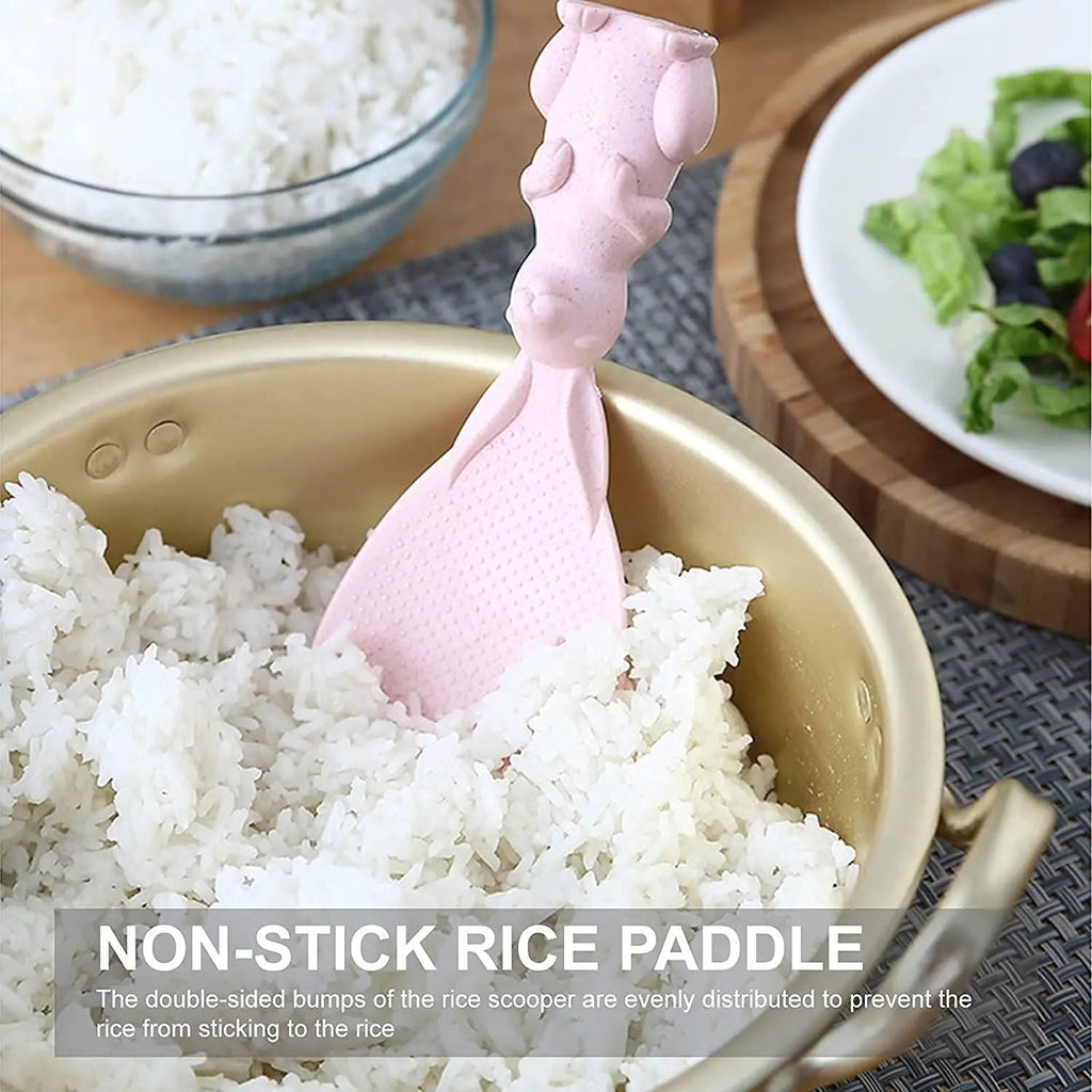 Non-Stick Rabbit Rice Spoon