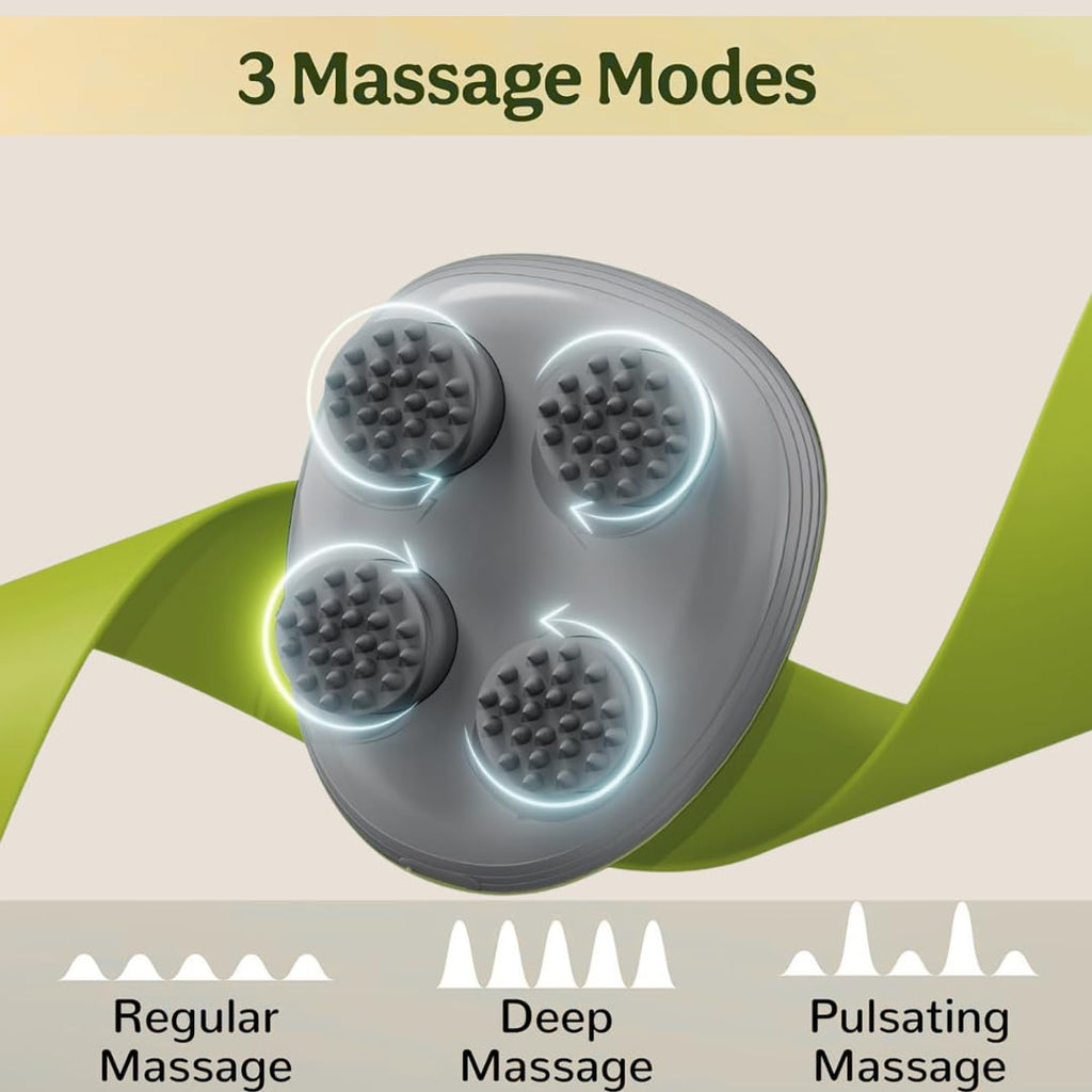 Hair Rave - Electric Scalp Massager with Red Light Therapy