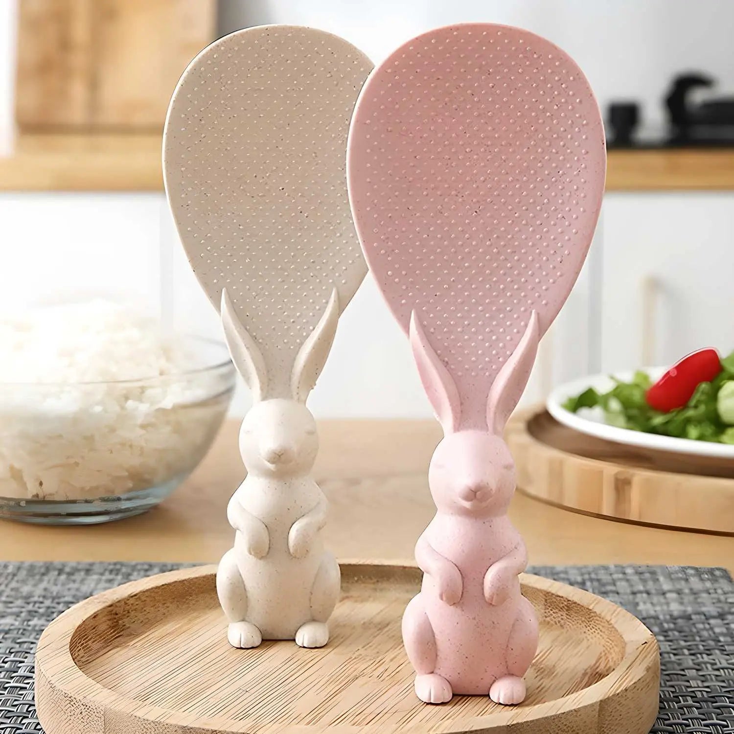 Non-Stick Rabbit Rice Spoon