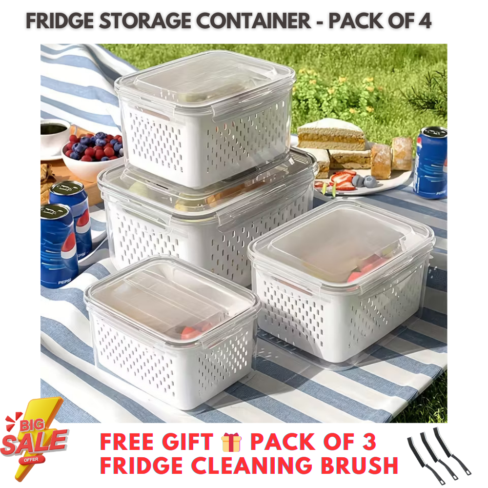 Fridge Storage Container - Premium Quality