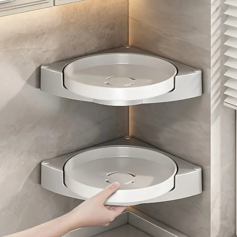 Rotating Corner Shelf