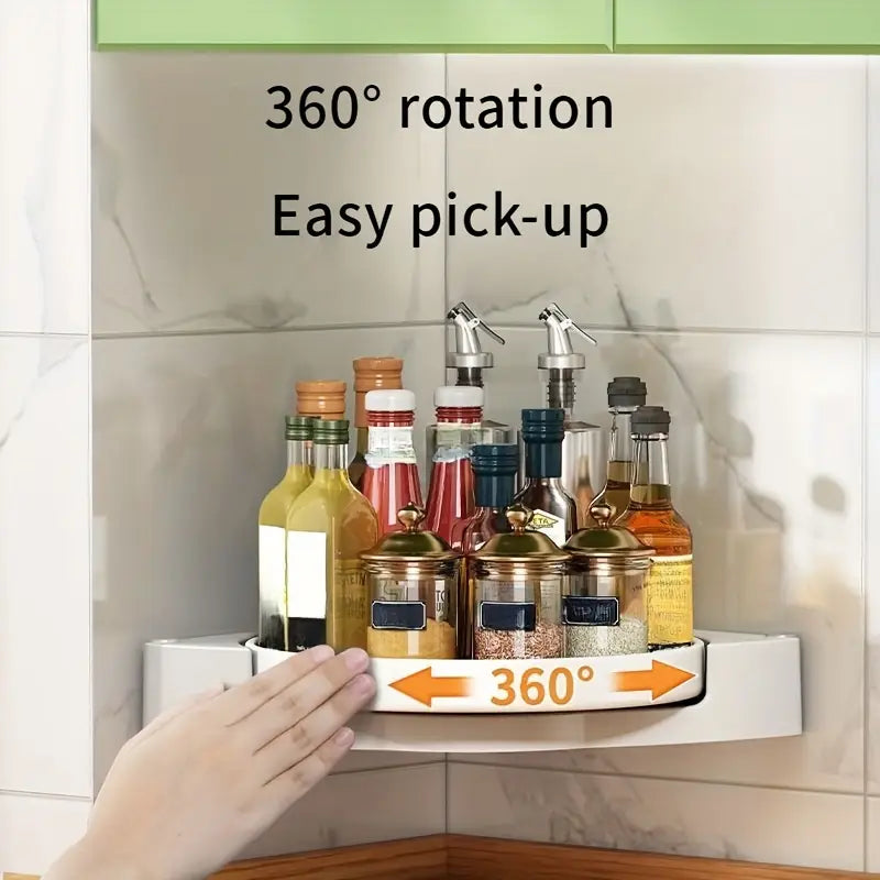Rotating Corner Shelf