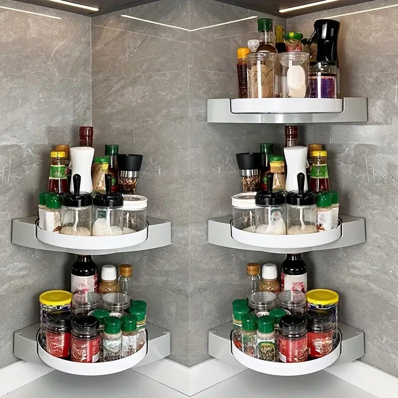 Rotating Corner Shelf