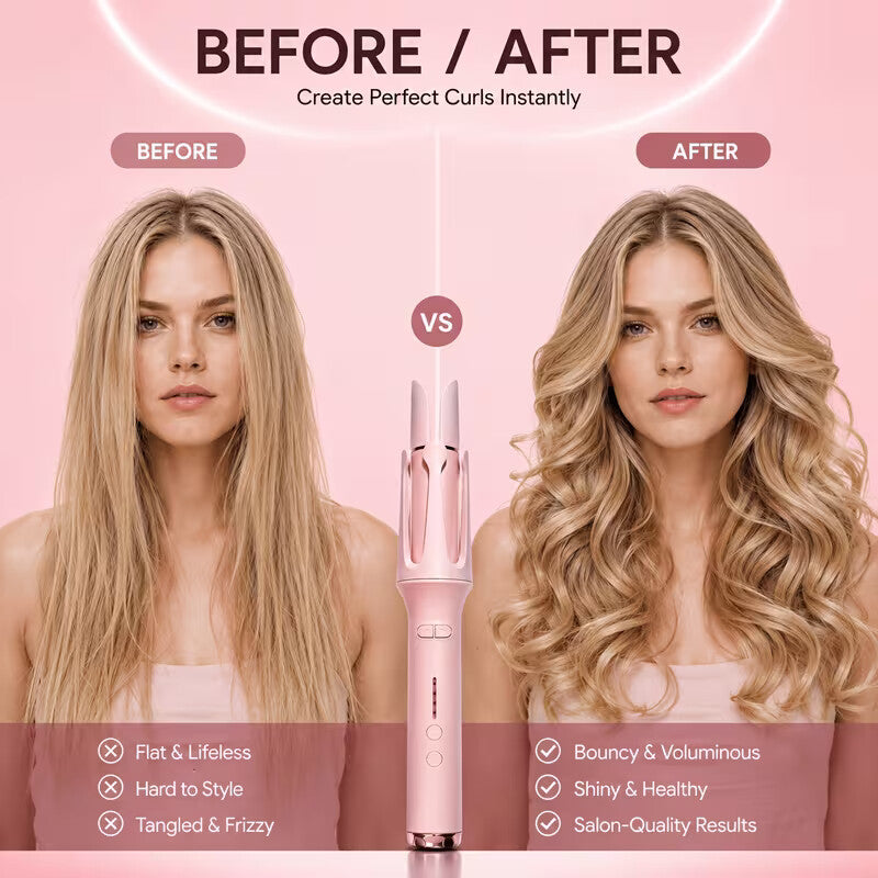 Automatic Hair Curler – Salon Style Curls in Minutes
