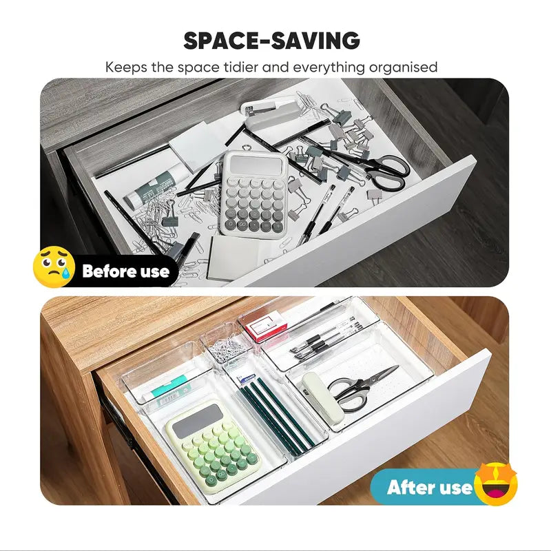 Acrylic Drawer Organizer Set - Premium Quality Guaranteed