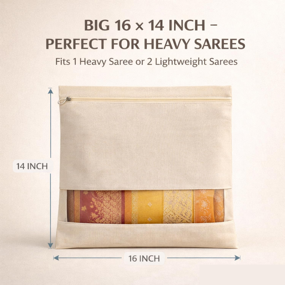 Premium Cotton Saree Covers