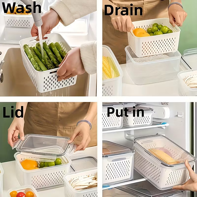 Fridge Storage Container - Premium Quality