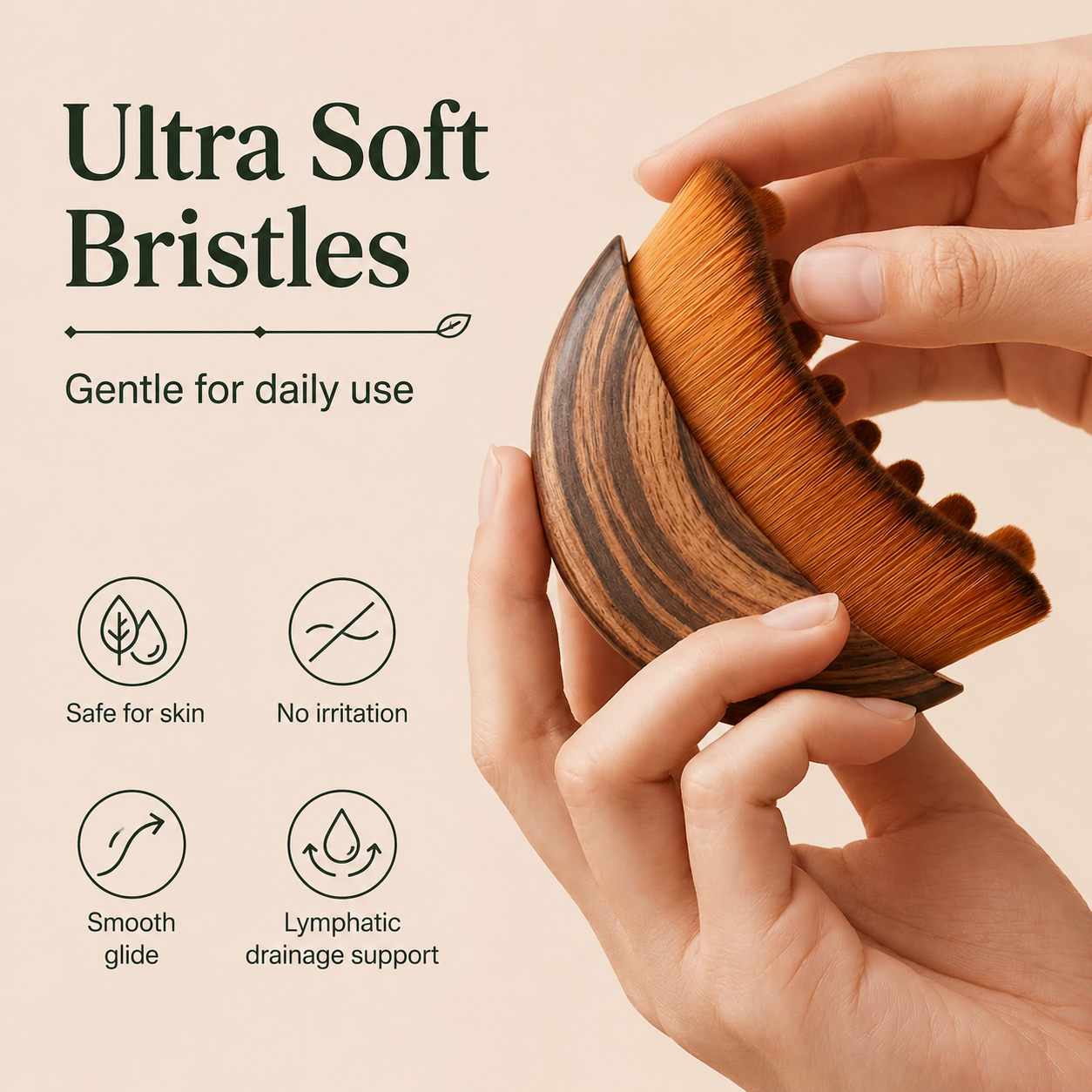 Lymphatic Gua Sha Brush