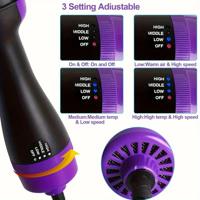 2-in-1 Hot Air Brush - Premium Quality Guaranteed