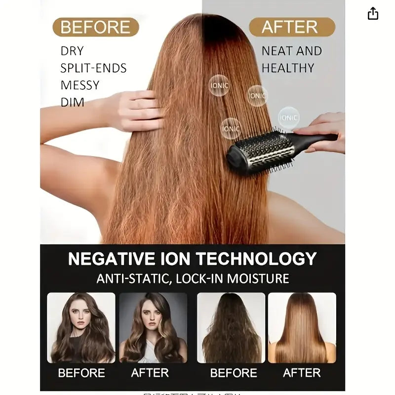 2-in-1 Hot Air Brush - Premium Quality Guaranteed