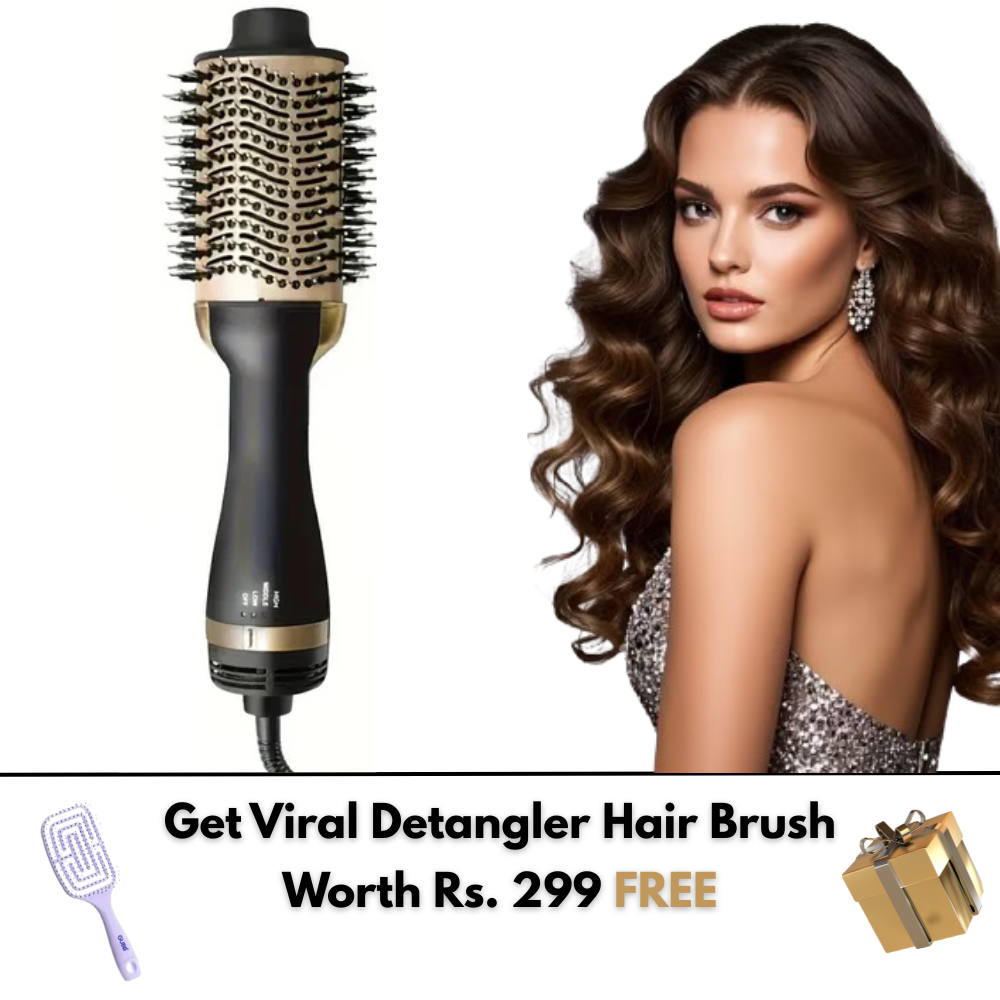 2-in-1 Hot Air Brush - Premium Quality Guaranteed