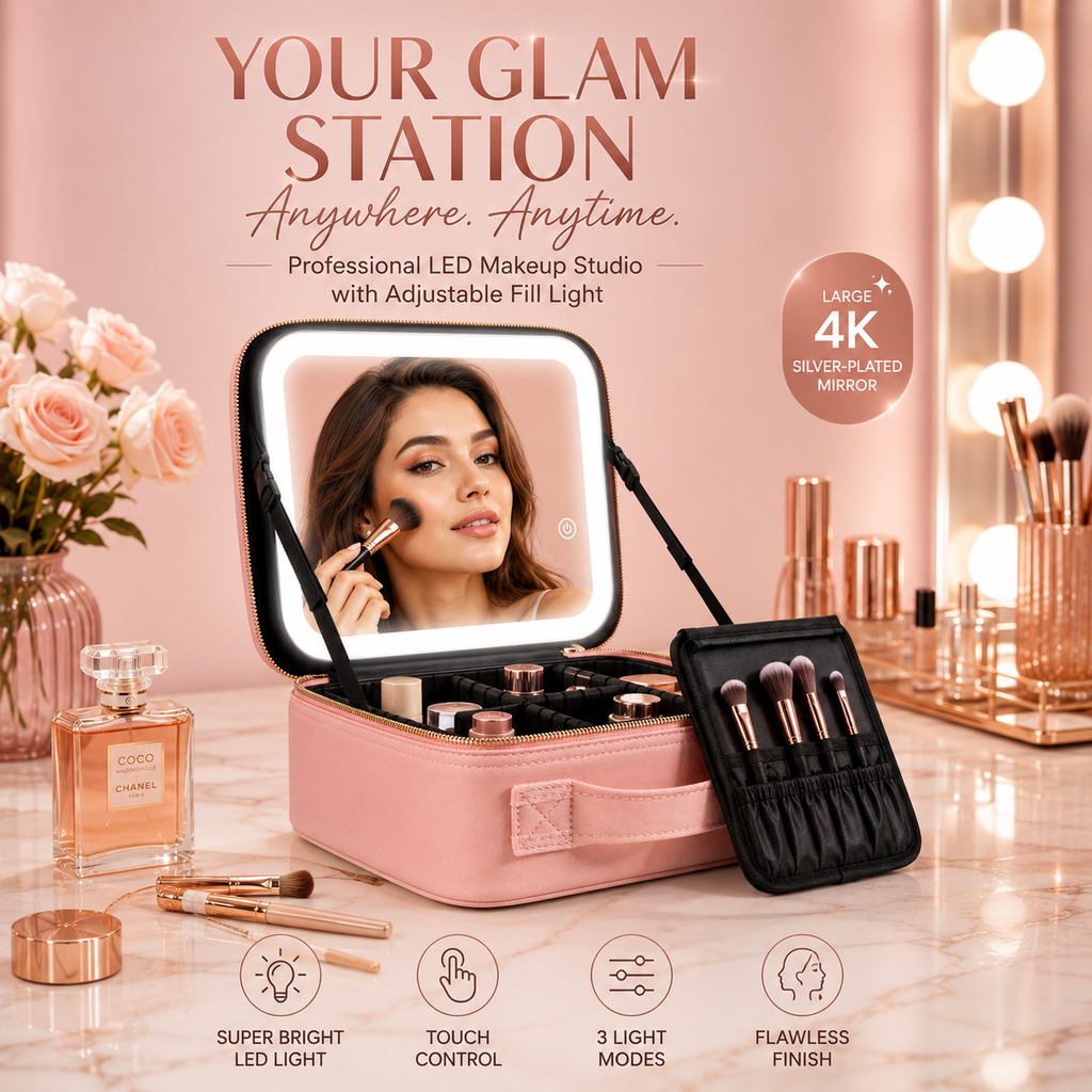 LuxeGlam - Luxury LED Vanity Case