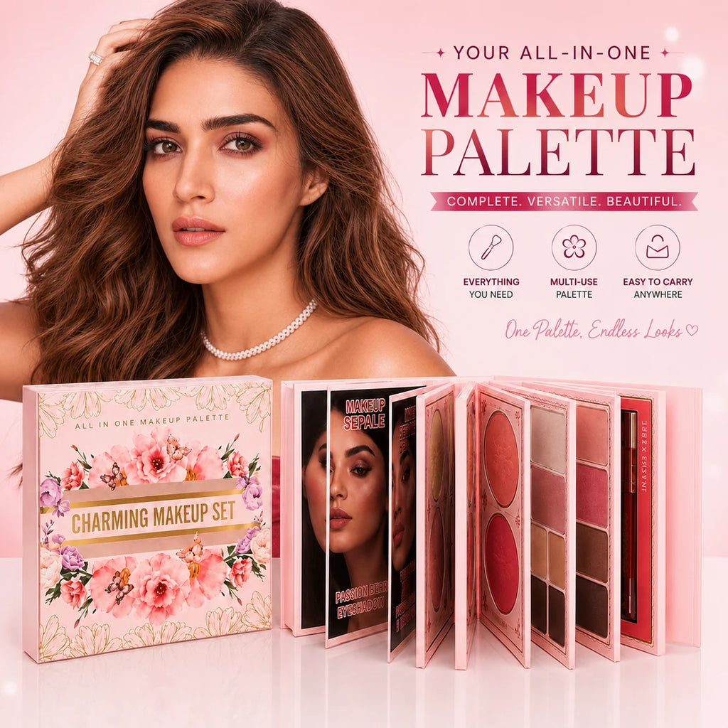 All in One Premium Makeup Book — Your Complete Beauty Collection ✨
