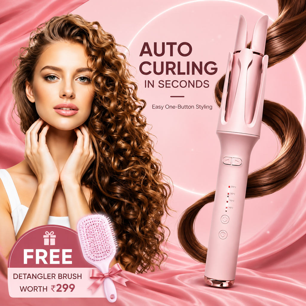 Automatic Hair Curler – Salon Style Curls in Minutes