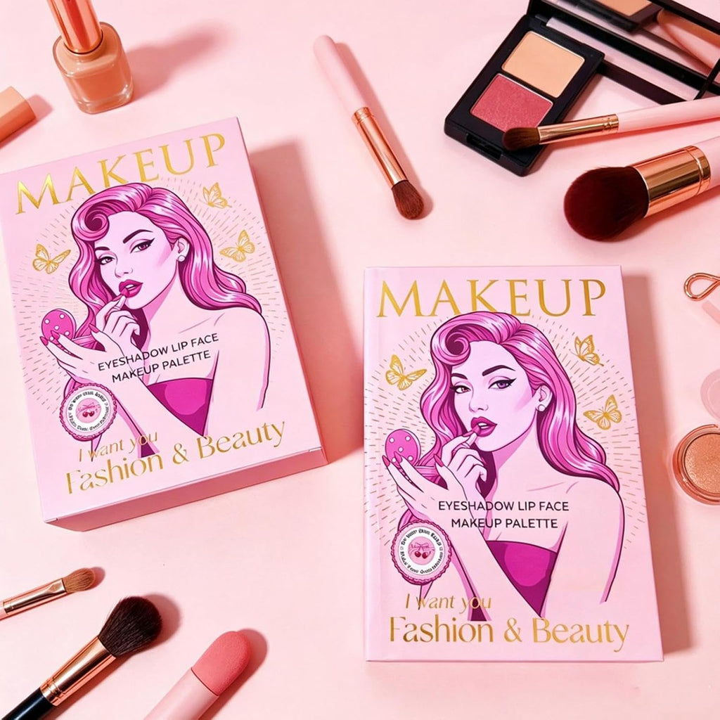 All in One Premium Makeup Book — Your Complete Beauty Collection ✨
