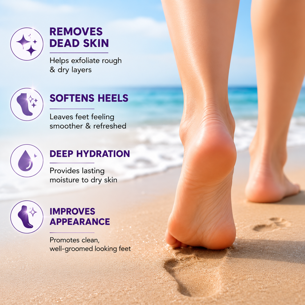 Korean Peeling & Exfoliating Foot Mask for Baby Soft Feet
