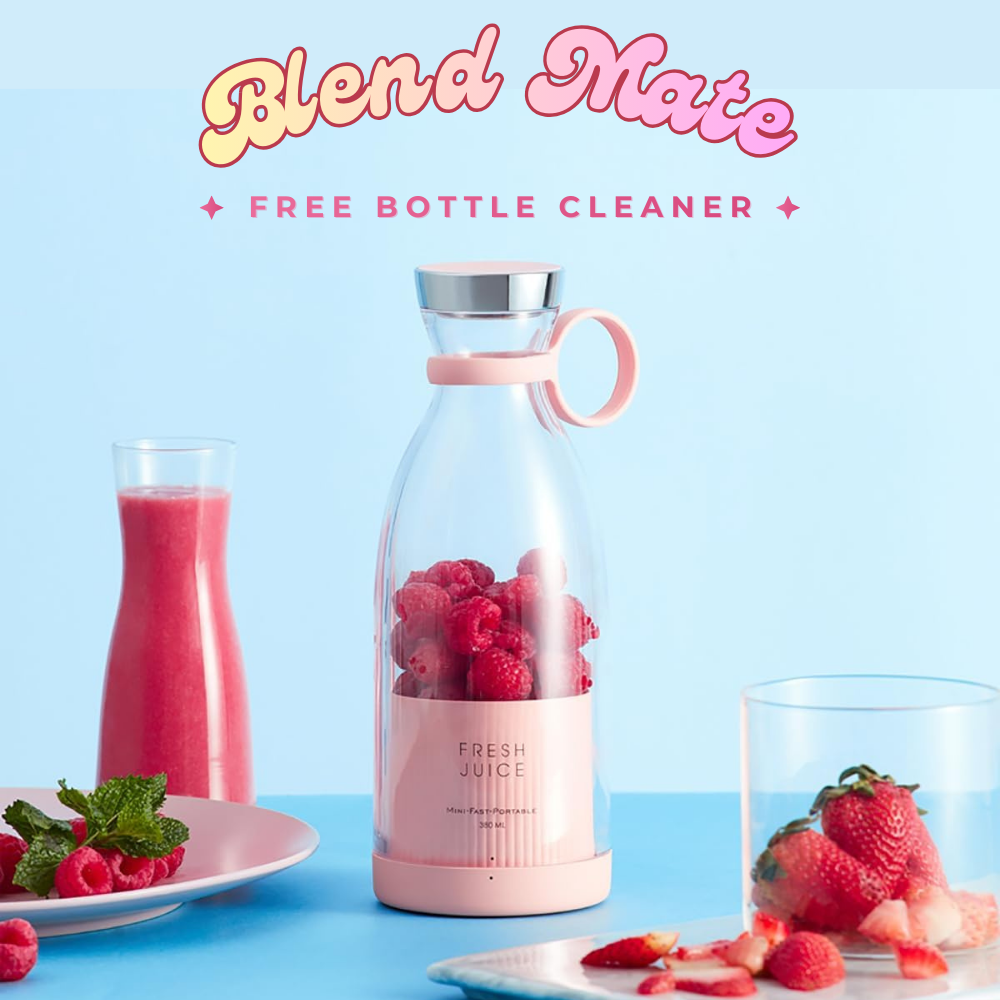 Blend Mate - Portable Blender with FREE Bottle Cleaner