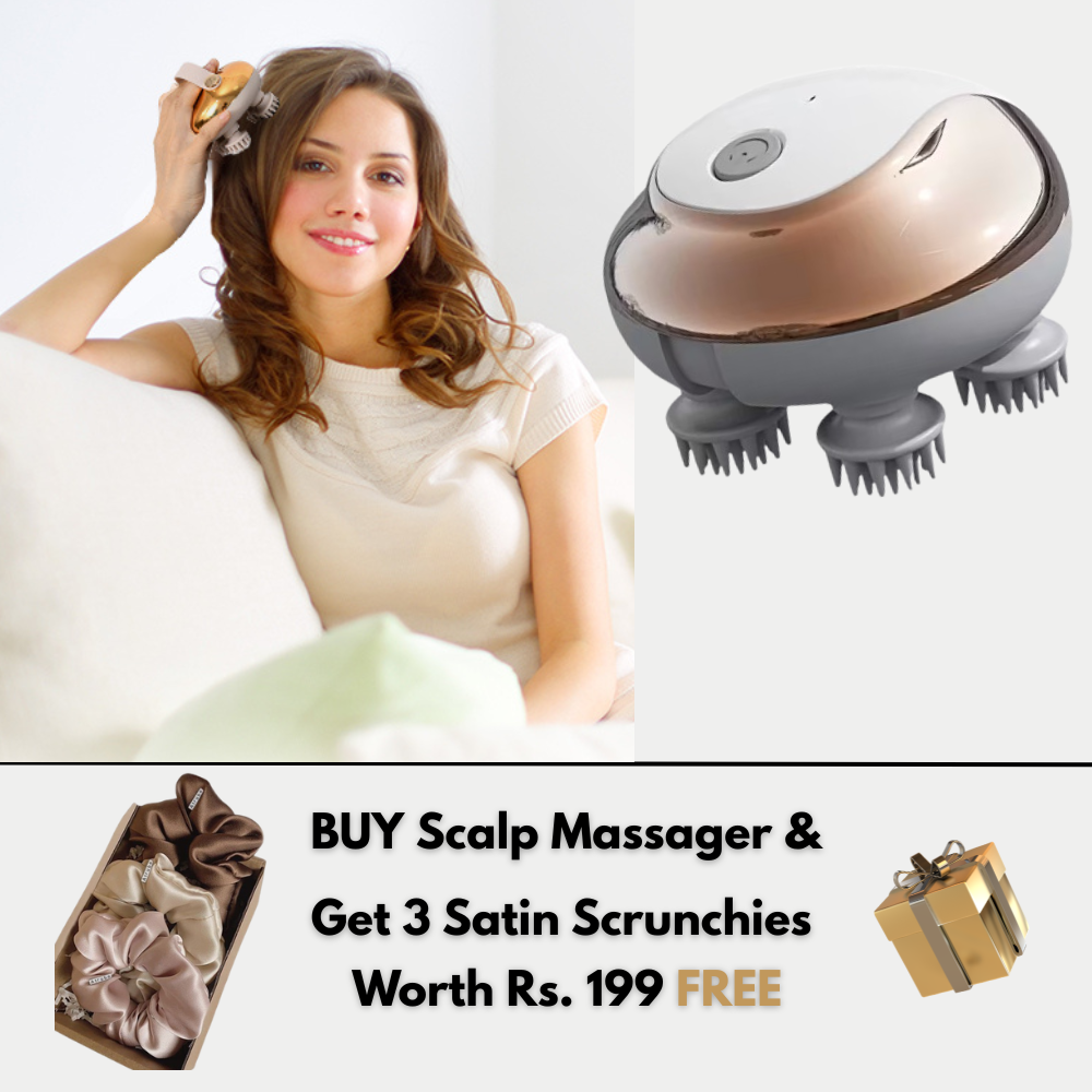 Hair Rave - Electric Scalp Massager with Red Light Therapy