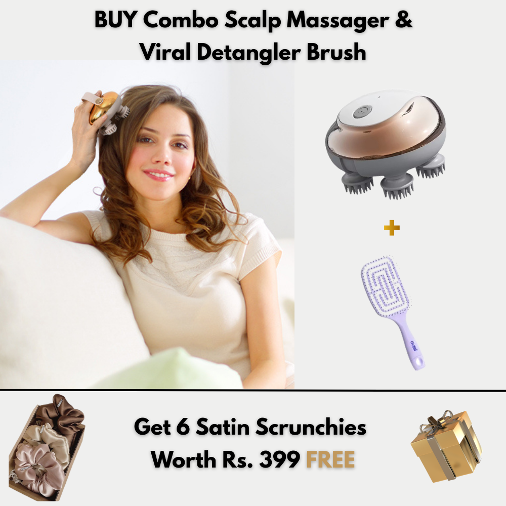 Hair Rave - Electric Scalp Massager with Red Light Therapy