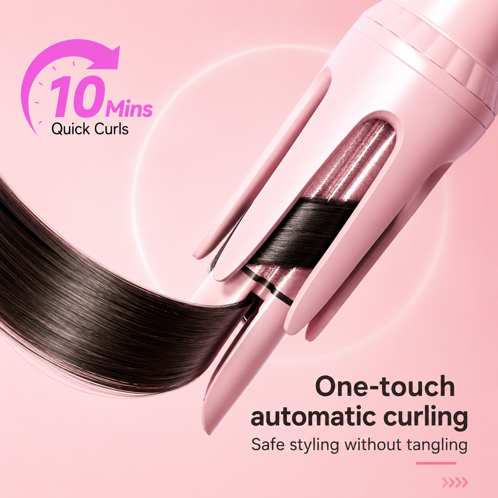 Automatic Hair Curler – Salon Style Curls in Minutes