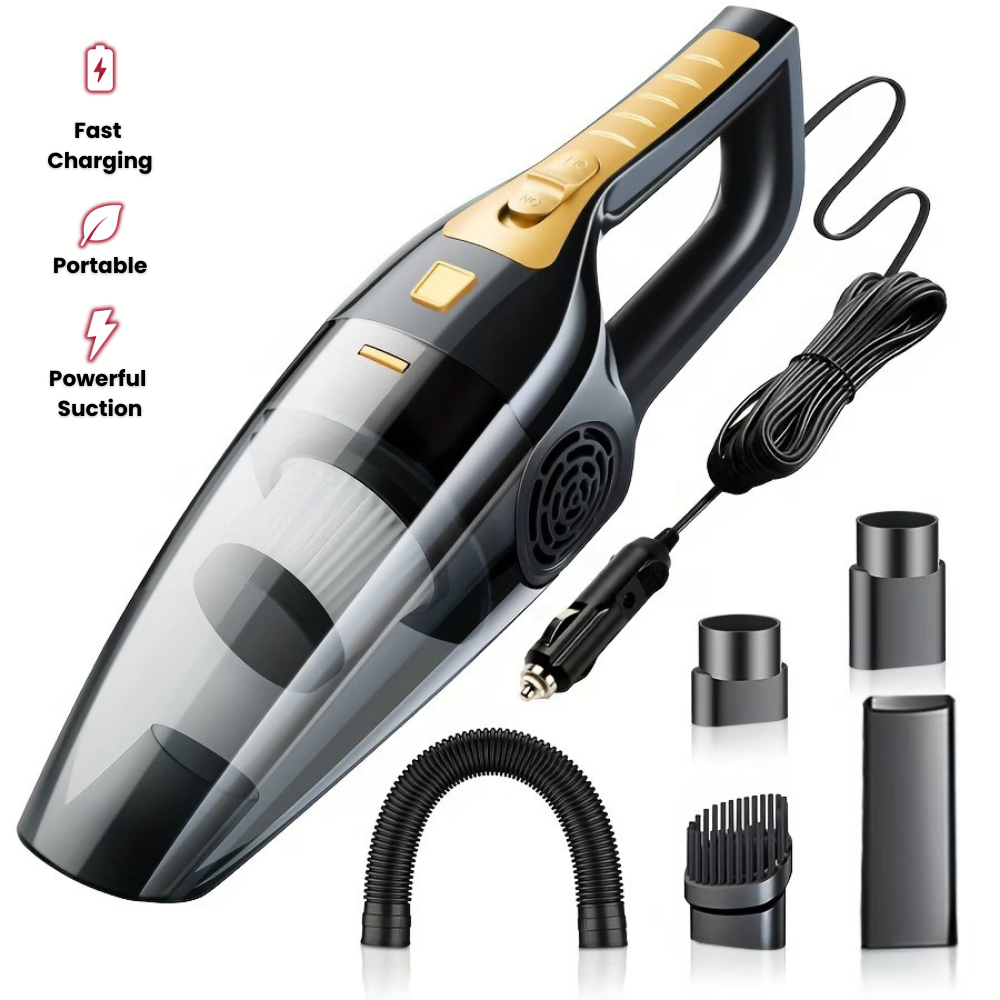 TurboClean - Powerful Car Vacuum Cleaner