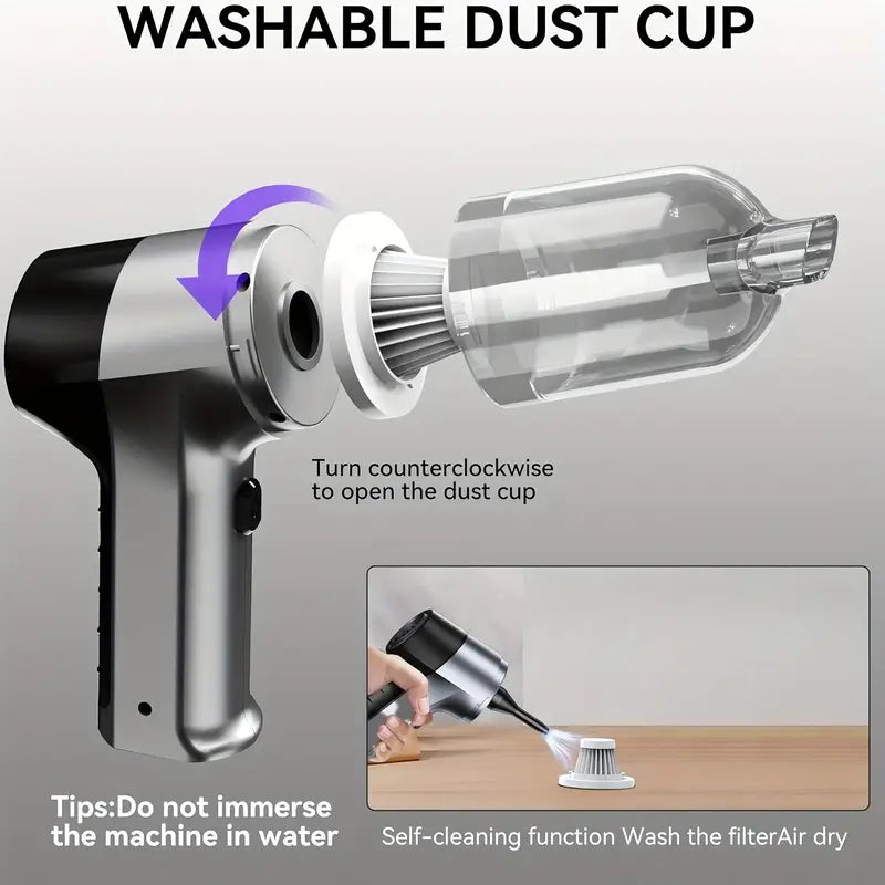 3 in 1 Car Vacuum Cleaner