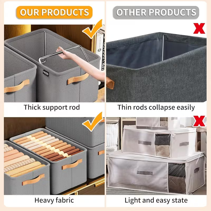 Foldable Wardrobe Organizer - Premium Quality Guaranteed