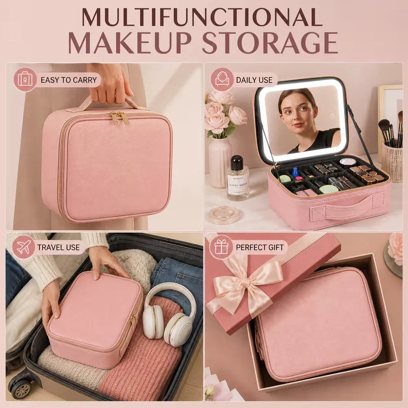 LuxeGlam - Luxury LED Vanity Case